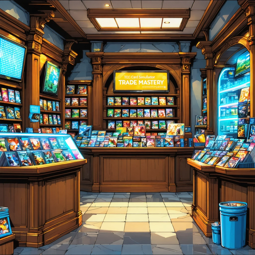 TCG Card Shop Simulator: Trade Mastery: TCG Card Shop Simulator lets players manage a virtual card shop with strategic depth.