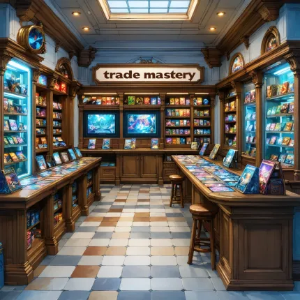 TCG Card Shop Simulator: Trade Mastery: TCG Card Shop Simulator lets players manage a virtual card shop with strategic depth.