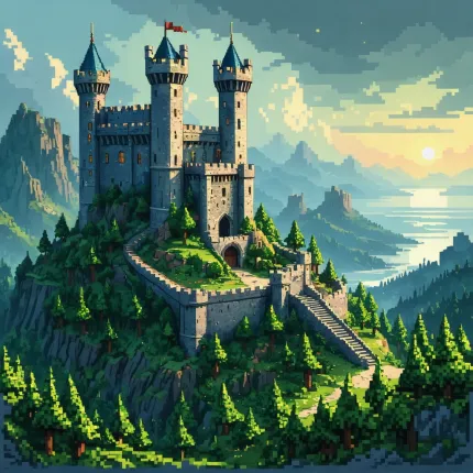 Minecraft Castles: Epic Designs: Minecraft castle blueprints inspire grand builds for survival and creative modes.