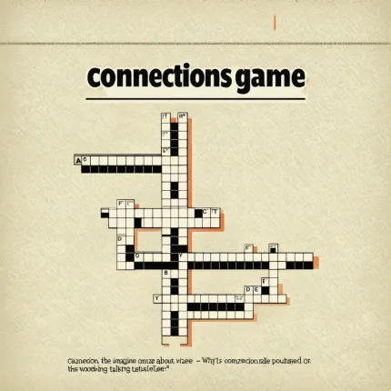 Connections Game: NYT’s Word Puzzle Hit: NYT Connections challenges players with clever, addictive word associations.